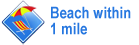 Beach 0-1 miles