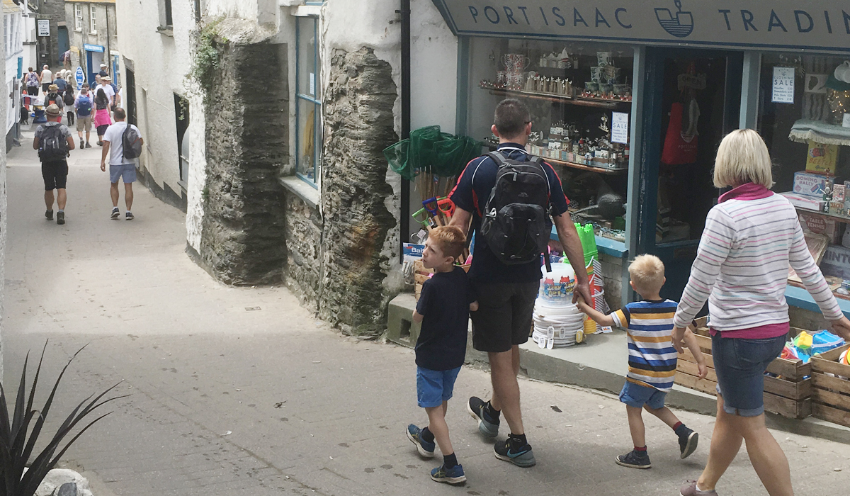 Port Isaac - Bottom of Fore Streetr